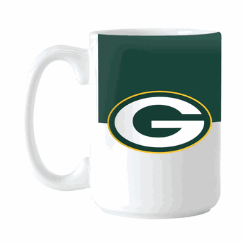 Green Bay Packers 15oz Colorblock Sublimated Mug