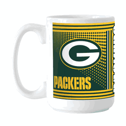 Green Bay Packers 15oz Hero Sublimated Mug