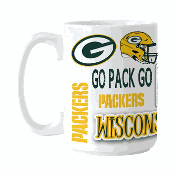 Green Bay Packers 15oz Native Sublimated Mug