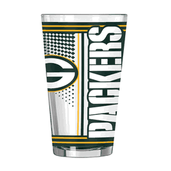 Green Bay Packers 16oz Hero Pint Glass