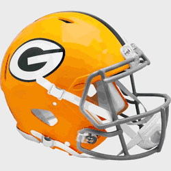 Green Bay Packers 1961 to 1979  Authentic Speed Full Size Throwback Football Helmet
