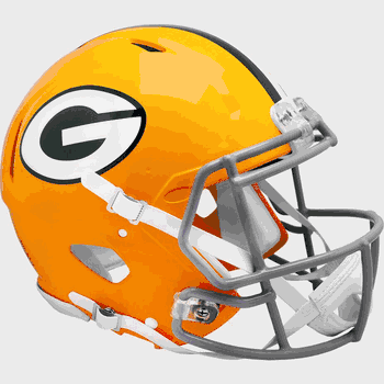Green Bay Packers 1961 to 1979  Authentic Speed Full Size Throwback Football Helmet