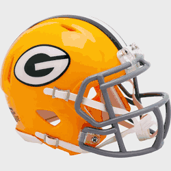 Green Bay Packers 1961 to 1979 Riddell Mini Speed Throwback Helmet