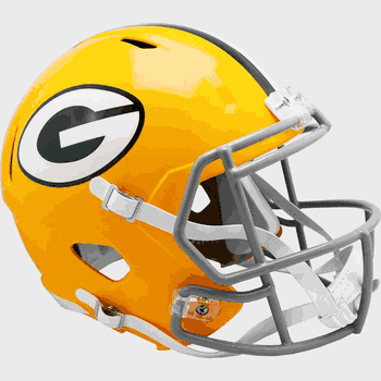 Green Bay Packers 1961 to 1979 Speed Replica Full Size Throwback Helmet