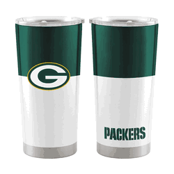 Green Bay Packers 20oz Colorblock Stainless Tumbler