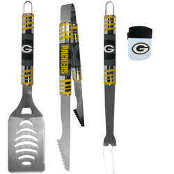Green Bay Packers 3 pc BBQ Set and Chip Clip