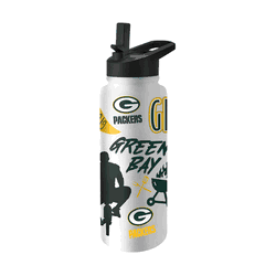 Green Bay Packers 34oz Native Quencher Bottle