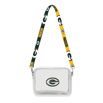 Green Bay Packers 3D Logo Clear Fanny Fan Purse