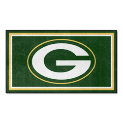 Green Bay Packers 3ft. x 5ft. Plush Area Rug