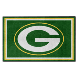 Green Bay Packers 4ft. x 6ft. Plush Area Rug