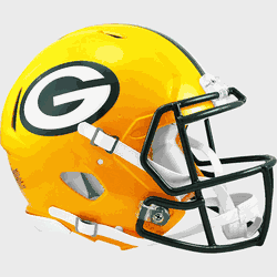 Green Bay Packers  Authentic Speed Full Size Football Helmet