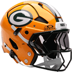 Green Bay Packers Axiom Authentic Full Size Football Helmet