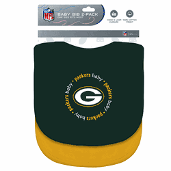 Green Bay Packers Baby Bibs 2-Pack