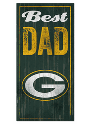 Green Bay Packers Best Dad Sign