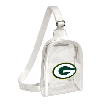 Green Bay Packers Clear Mini Sling Stadium Bag