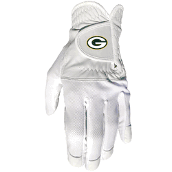 Green Bay Packers Cool mesh with cabretta leather - one size - mens left