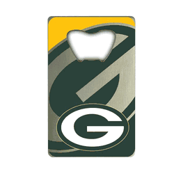 Green Bay Packers Credit Card Style Bottle Opener - 2 x 3.25