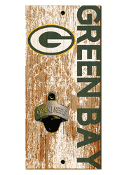 Green Bay Packers Distressed Bottle Opener