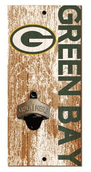 Green Bay Packers Distressed Bottle Opener