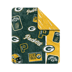 Green Bay Packers Dream Weave Throw 50x60