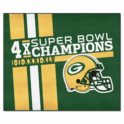 Green Bay Packers Dynasty Tailgater Rug - 5ft. x 6ft.
