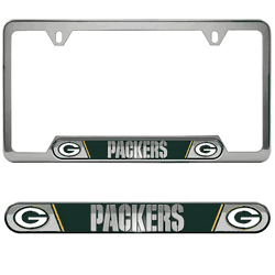 Green Bay Packers Embossed License Plate Frame, 6.25in x 12.25in