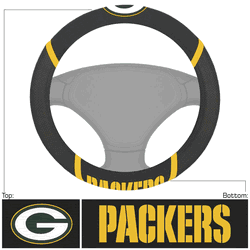 Green Bay Packers Embroidered Steering Wheel Cover