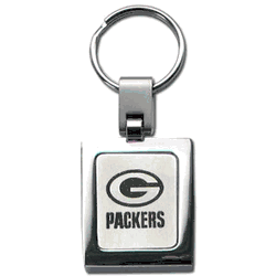 Green Bay Packers Etched Key Chain