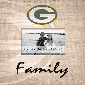 Green Bay Packers Family Picture Frame