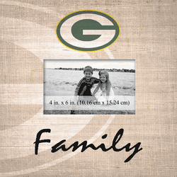 Green Bay Packers Family Picture Frame