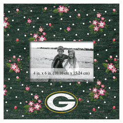 Green Bay Packers Floral 10x10 Frame