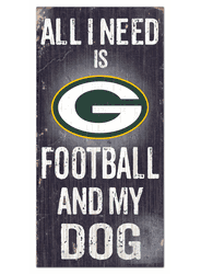 Green Bay Packers Football and My Dog Sign