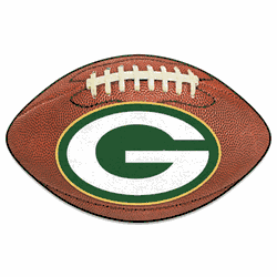 Green Bay Packers Football Rug - 20.5in. x 32.5in.