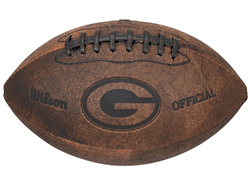 Green Bay Packers Football - Vintage Throwback - 9 Inches