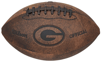 Green Bay Packers Football - Vintage Throwback - 9 Inches