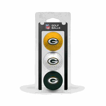 Green Bay Packers Golf Balls - 3 Pack