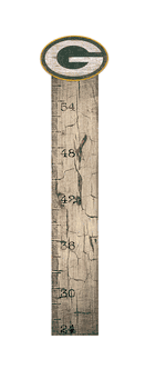 Green Bay Packers Growth Chart Sign 6x36