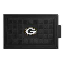 Green Bay Packers Heavy Duty Vinyl Medallion Door Mat - 19.5in. x 31in.