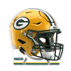 Green Bay Packers Helmet Acrylic Standee