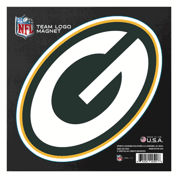 Green Bay Packers Large Team Logo Magnet 10