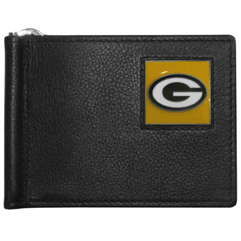 Green Bay Packers Leather Bill Clip Wallet