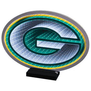 Green Bay Packers LED Infinity Logo Light