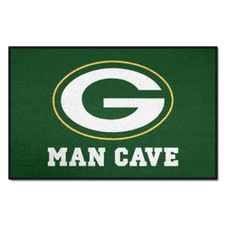 Green Bay Packers Man Cave Starter Mat Accent Rug - 19in. x 30in.
