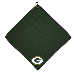 Green Bay Packers Microfiber Small Towel - 15" x 15" (Colored)