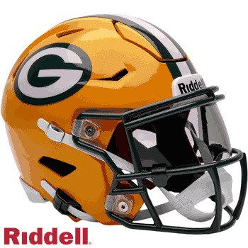 Green Bay Packers Mid Sized SpeedFlex Helmet