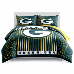Green Bay Packers Momentum Bedding Comforter Set F/Q