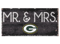 Green Bay Packers Mr & Mrs Sign