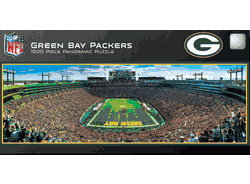 Green Bay Packers NFL 1000pc Panoramic Puzzle - End Zone