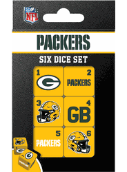 Green Bay Packers NFL Dice Set