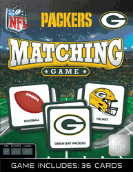 Green Bay Packers NFL Matching Game